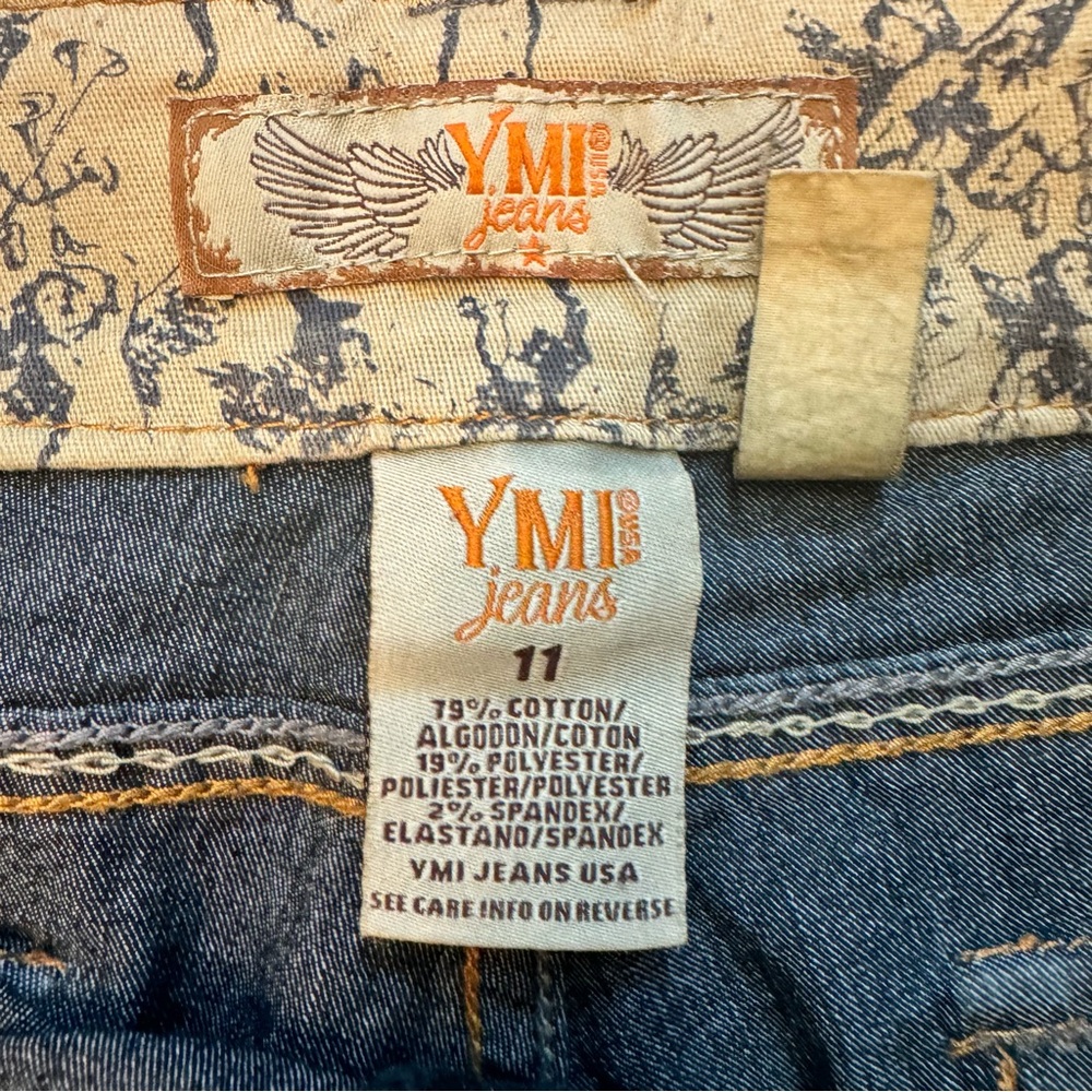 YMI Jeans Bermuda Shorts w/ Button Pockets - Picture 5 of 7